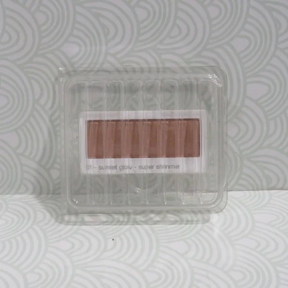 CLINIQUE💥SUPER SHIMMER EYESHADOW #01 SUNSET GLOW REFILL💥 - Picture 3 of 5